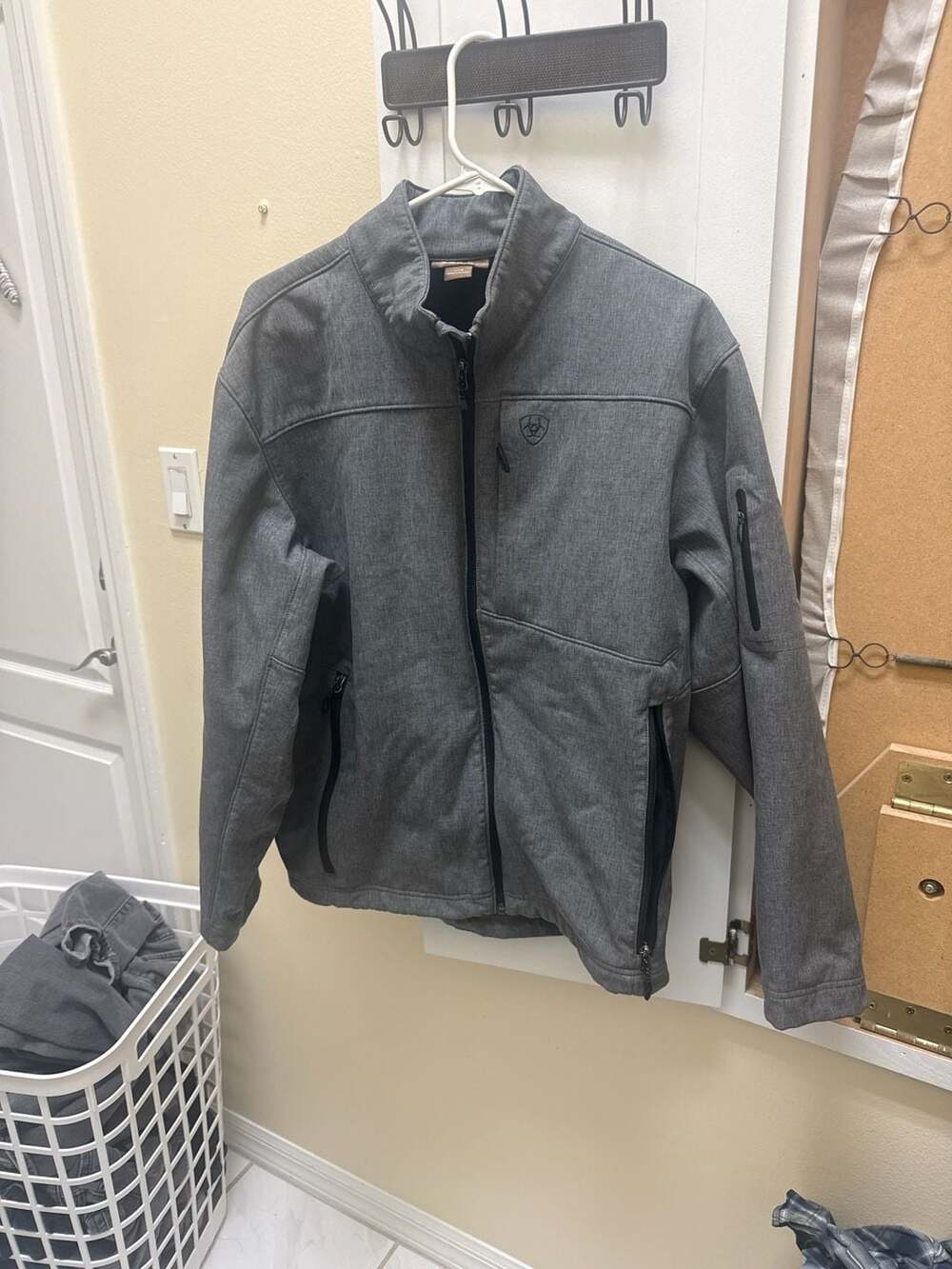 Ariat Men's Vernon 2.0 Softshell Jacket Grey Size Large